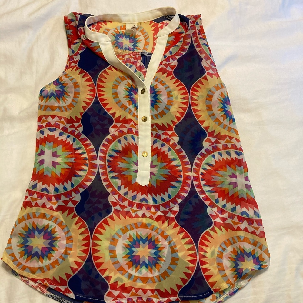 Floral summer tank top!